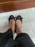 梅丽莎（melissa）女士休闲单鞋经典鱼嘴芭蕾鞋33891 米色/黑色（AM782） 40 【尺码偏小，建议拍大一码)】 实拍图