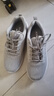 特步男鞋运动鞋男春夏季新款网鞋透气网面鞋跑步鞋休闲父亲爸爸鞋子男 灰白 41 实拍图