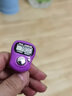 天窗（Sky window）手持计数器戒指款电子点数器便携多用途手指记数器 紫色 实拍图