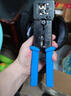 毕亚兹 穿孔网线钳 网络水晶头8P6P多功能压剥剪钳穿孔式网线钳网络通孔压接工具 gj26 实拍图
