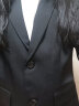 Gesaiya品牌小西装女2022年春秋冬季长袖职业装套装正式商务正装面试上班教师工作服 黑色套装（外套+裤子） 3XL（130-140斤） 实拍图