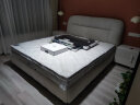 帕沙曼（pashaman）泡芙布艺床奶油风现代简约床网红卧室双人床1.8米架子床 1153CF 实拍图