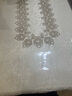 艺航优品【桌垫无味环保餐桌布水晶板PVC软玻璃防水防烫防油透明磨砂茶几 食品级透明3.0mm 80*140cm 实拍图