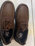 骆驼牌 男士真皮厚底增高休闲皮鞋复古百搭鞋子 P13A307007 暗棕 42 实拍图