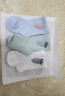 十月结晶婴儿袜3双透气男女宝宝透气宝宝新生儿中筒可爱超萌四季通用 实拍图