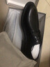 红蜻蜓舒适商务休闲时尚系带皮鞋男士正装德比婚鞋 WTA73761 黑色 38 实拍图