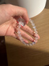 雅薇妮天然冰种蓝月光手链奶油体月光石手链蓝光斯里兰卡老料奶油体手串 珠径约8MM（单圈款） 实拍图