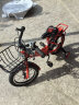 凤凰（Phoenix）儿童自行车宝宝脚踏车儿童折叠自行车3-8岁童车 陆寻 中国红 14寸 实拍图