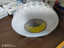 3M泡棉双面胶带固定墙面相框高粘度墙胶无痕贴加厚强力泡沫海绵超粘办公广告防水瓷砖不留痕车用两面批发 白色 30MM宽*5M长*3MM厚 实拍图