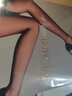 涞觅润丝【极光】高腰无缝裆丝袜超薄款丝滑反光油亮连裤袜珠光性感打底女 乳白色 带脚形 隐秘发货 1双 L 高腰无缝闭裆L码(170-185CM) 实拍图