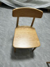 源氏木语 实木餐椅简约现代橡木靠背椅软包休闲椅北欧餐厅单人椅子 【橡木原木色】实木椅 实拍图