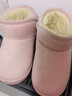 Hello Kitty童鞋女童雪地靴女孩冬季短靴宝宝加绒加厚保暖大棉鞋6805粉色29 实拍图