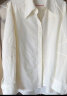 太平鸟外套式防晒衬衫女长袖夏装新款女士轻透简约高级感上衣 白色 M 晒单实拍图