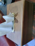初心 胡桃木纸巾盒家用抽纸盒欧式客厅桌面简约纸抽盒实木质收纳盒 胡桃木轻奢纸巾盒(大号) 实拍图