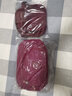 新款帆布女包中年妈妈单肩斜挎包女防水多层次轻便休闲小牛津尼龙布包 紫红色 实拍图