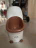 可优比（KUB）站立式小便器小便斗尿壶马桶男儿童宝宝尿兜挂墙式尿尿神器 棕色 实拍图