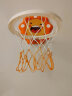 欣格儿童篮球框 室内投篮架 家用挂式篮球板 免打孔篮筐 宝宝玩具男孩女孩生日礼物 可自动计分 橙色狮子 实拍图