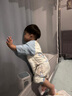贝肽斯婴儿睡袋夏季竹棉纱布宝宝睡衣分腿儿童防踢被睡袋前2后2灵鹿 S 实拍图