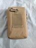 途尊工地干活手机腰包运动小战术包手机套穿皮带手机包中老年迷你挂包 卡其色7.5寸竖款 实拍图