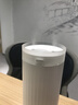 几素加湿器桌面迷你卧室家用空气加湿器办公桌宿舍USB充电小型空气加湿器便携车载加湿器净化器无线 白色电池款【双倍雾量+4000毫安+氛围夜灯】 实拍图