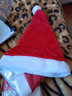 欧妮姿 圣诞帽加厚毛绒圣诞节装饰儿童圣诞装饰头饰帽子圣诞树挂件 实拍图