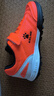 卡尔美（KELME）儿童足球鞋魔术贴免系带碎钉TF透气学生球鞋6873003 荧光橙 36 实拍图