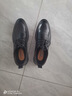 卡帝乐鳄鱼（CARTELO）软牛皮冬季男士皮鞋新款通勤商务正装鞋子休闲西装新郎结婚鞋真皮 黑色加绒1288款 42 实拍图
