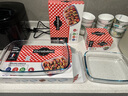 Ocuisine法国进口耐热玻璃烤盘长方形烤盘烤箱蒸鱼盘子微波炉钢化玻璃烤盘 1.6L+2.6L【常用两件套】 实拍图