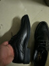 卡帝乐鳄鱼（CARTELO）休闲商务英伦布洛克雕花婚鞋真皮男士皮鞋男 6533 黑色 42  实拍图