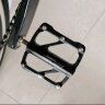 GUB 山地公路自行车脚踏板脚蹬子碳纤维材质单车轴承3培林铝合金防滑 【碳纤维轴套+3培林】GC070黑色 实拍图
