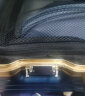 丹尼袋鼠拉杆箱铝框男女PC行李箱万向轮密码箱登机箱 金边宝石蓝 卡扣 22英寸 托运箱 晒单实拍图