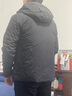 安踏（ANTA）商务羽绒服丨防泼水三层聚暖连帽保暖男士内绗不臃肿羽绒外套 基础黑-3 4XL (男195) 实拍图