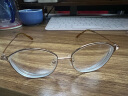 精工(SEIKO)眼镜框男女款全框钛材远近视配镜光学镜架HC2023 01 52mm金色 晒单实拍图