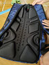 伊努博初中生护脊书包中学生大学生大容量男生旅行双肩包高中减负背包新 迷彩蓝-17寸+胸扣 实拍图