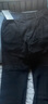 卡图弛美式高街牛仔裤男春夏季潮流修身显瘦韩版直筒情侣ins休闲长裤子 黑色 M 【建议80-100斤】 实拍图