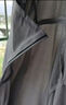 廷毅防晒衣男士冰丝防晒服夏季户外钓鱼服轻薄透气皮肤衣定制LOGO印字 浅灰【可拆卸帽檐】 3XL 【170-190斤】 实拍图