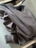 真维斯（Jeanswest）男士卫衣潮牌宽松套头加绒无帽打底衫男大码秋冬季重磅圆领外套男 中灰#ZS纯色 XL 【优质好棉,柔软亲肤】 实拍图