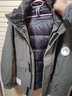 鸭鸭（YAYA）羽绒服男短款冬季新款鸭绒连帽城市轻户外加厚商务休闲保暖外套Y 白迷彩色-YE2B010612D M 实拍图