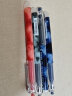 日本Pilot百乐P500考试专用中性笔0.5mm学生刷题大容量黑笔直液式针管水笔运动限定套装 蓝黑 0.5mm 3支装 实拍图