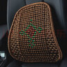 汽车腰靠手编加粗钢管镂空透气四季通用轿车SUV大众奥迪丰田本田哈弗长安宝马福特现代车座椅护腰靠垫腰垫 手编腰靠-珠子中国结咖色-加粗 实拍图