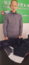 红豆保暖衬衫男士保暖衬衣【含羊毛内胆加厚&磨毛】格纹保暖衬衣 S3灰色-格子 175/92A(40) 晒单实拍图