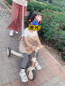 乐卡（Lecoco）儿童多功能三轮车宝宝脚踏车平衡车轻便遛娃神器 沃克S3- 奶白咖 晒单实拍图