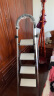 杜邦（DUPONT）梯子家用折叠铝合金梯加厚人字梯多功能登高梯爬步安全梯扶梯楼梯 银色四步铝梯 晒单实拍图