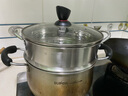 苏泊尔（SUPOR） 不锈钢蒸格蒸屉双耳蒸格蒸锅单层蒸格炒菜蒸笼能配苏泊尔汤奶锅 22CM【平口专用】 实拍图