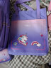 卡拉羊18L减负防下坠书包小学生套装3-6年级男女儿童背包CX9924薰衣草紫 实拍图