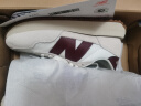 NEW BALANCE NB 官方休闲鞋男鞋女鞋情侣复古低帮舒适百搭237系列运动鞋 米色/白色 MS237SB 39.5 (脚长24.5cm) 实拍图