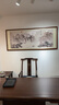 佳得雅新中式客厅装饰画沙发背景墙壁画字画山水画靠山图办公室风景挂画 流水生财A1 78*188cm宣纸+胡桃色框（热款） 实拍图