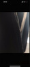 百家好/百家好设计感渐变牛仔裤女秋冬新款垂感阔腿裤 黑色 M 实拍图