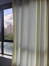 OCG幻影纱测量安装窗帘纱帘透光不透人客厅飘窗阳台白色窗纱 白色加厚版挂钩 定制1X2.7高可改短 米 实拍图