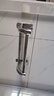 沛艺304不锈钢毛巾架卫浴置物架免打孔双层壁挂毛巾环卫生间毛巾杆厚 纯正精品304加厚带勾底座双杆 长50cm（打孔免打孔双用） 实拍图